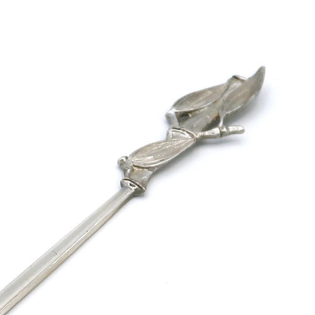 silver earpick bamboo