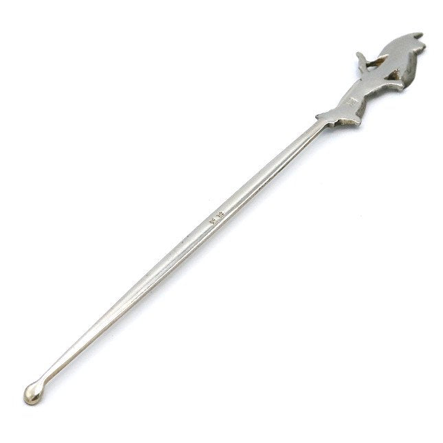 silver earpick bamboo