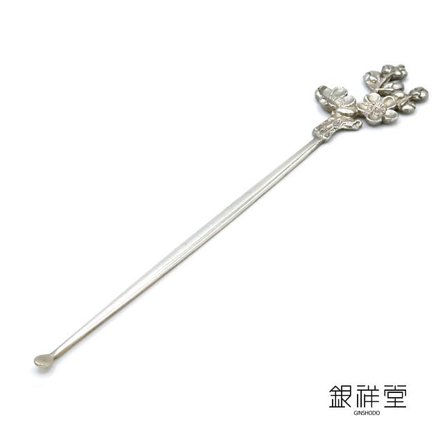 silver earpick plum