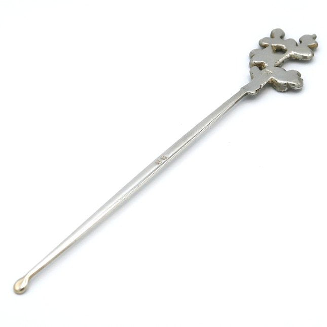 silver earpick plum