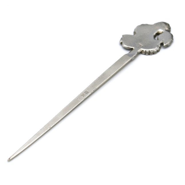 Silver confectionery toothpick chrysanthemum