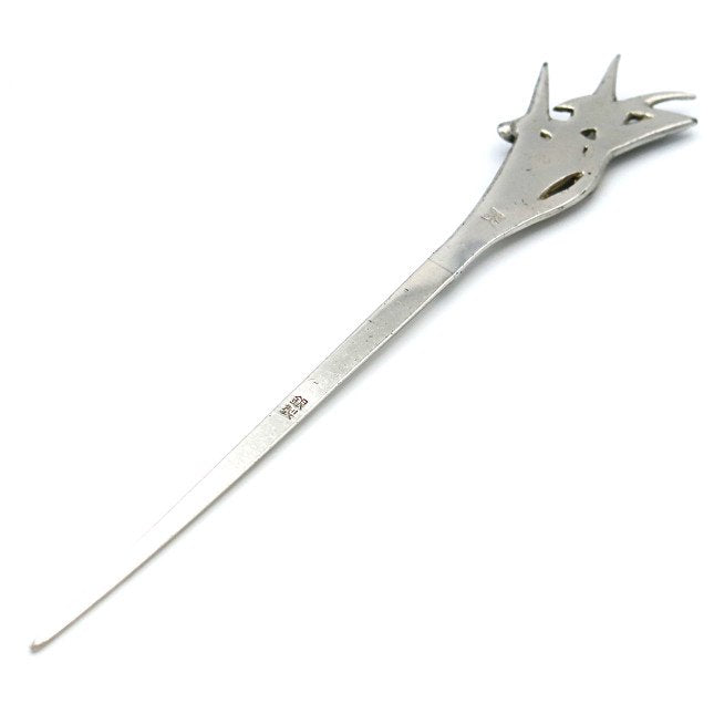 Silver confectionery toothpick Orchid