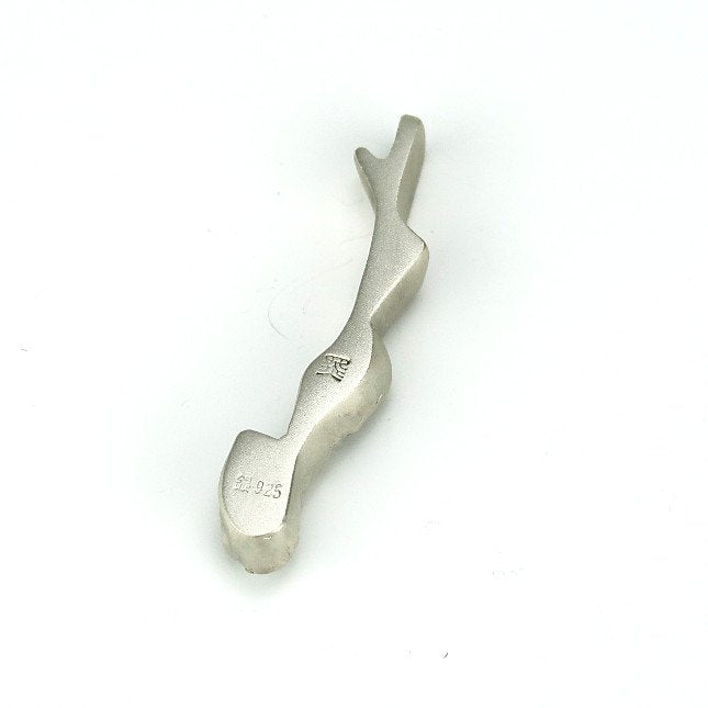 Silver chopstick rest Gokunshi