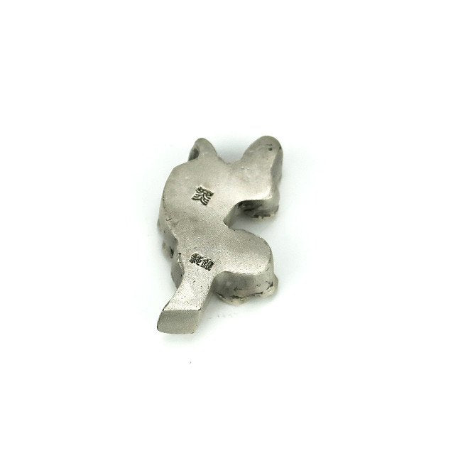 Silver chopstick rest Gokunshi