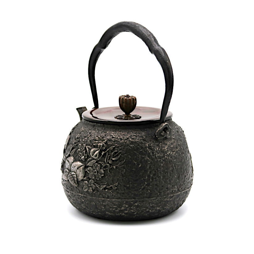 Iron sand Saioubo ni Butsutekan iron kettle