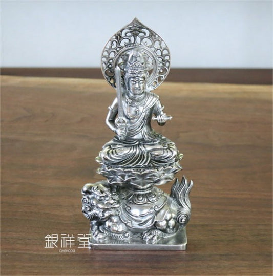 Monju Bodhisattva Silver