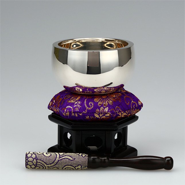 銀製おりんセット 1.8寸