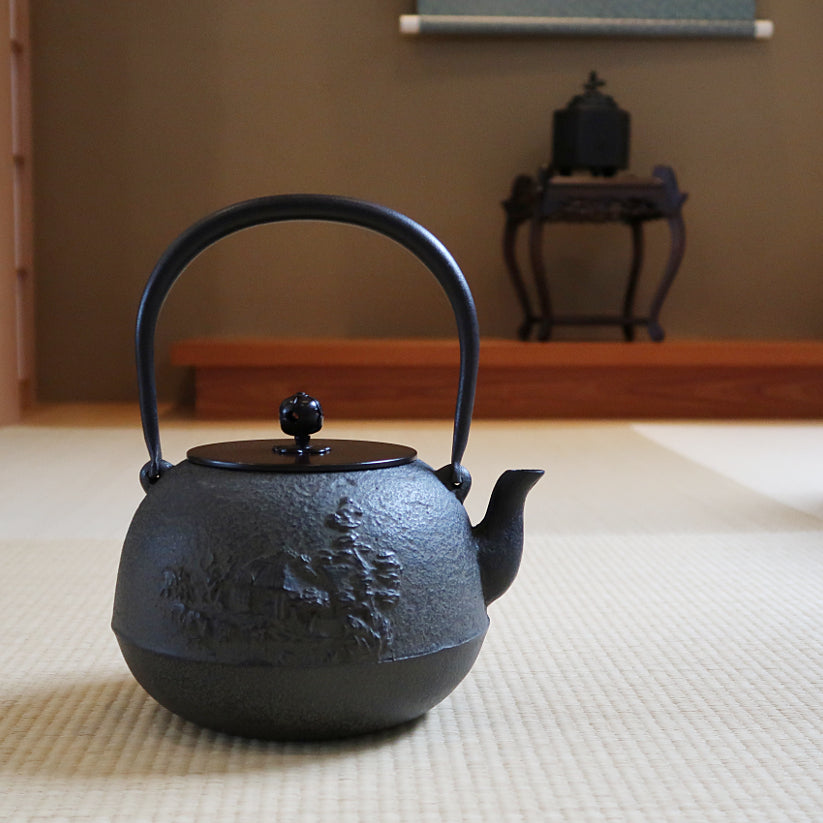 Maruyama Water Iron Kettle No. 10 by Masamitsu